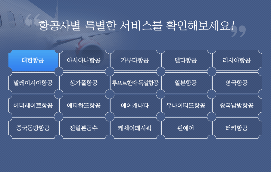 �װ��纰 Ư���� ���񽺸� Ȯ���غ�����